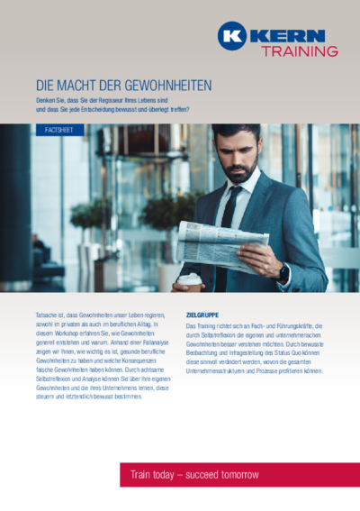 PDF Download Factsheet Die Macht der Gewohnheiten