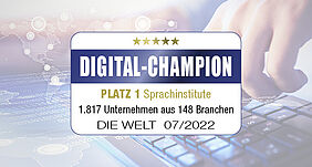 Platz 1 der Sprachinstitute