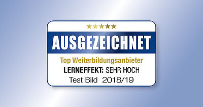 TESTBILD: Top Weiterbildungsanbieter