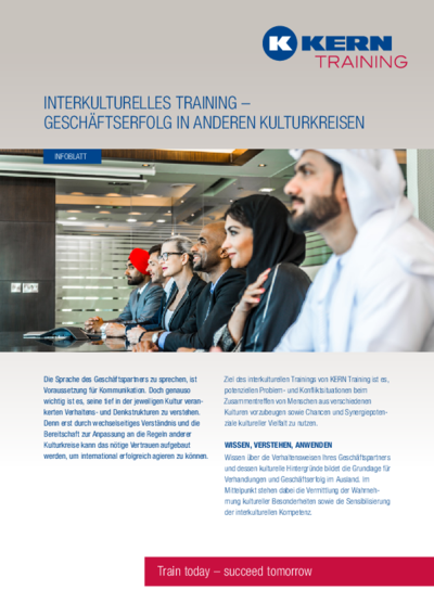 PDF Download Infoblatt Interkulturelles Training