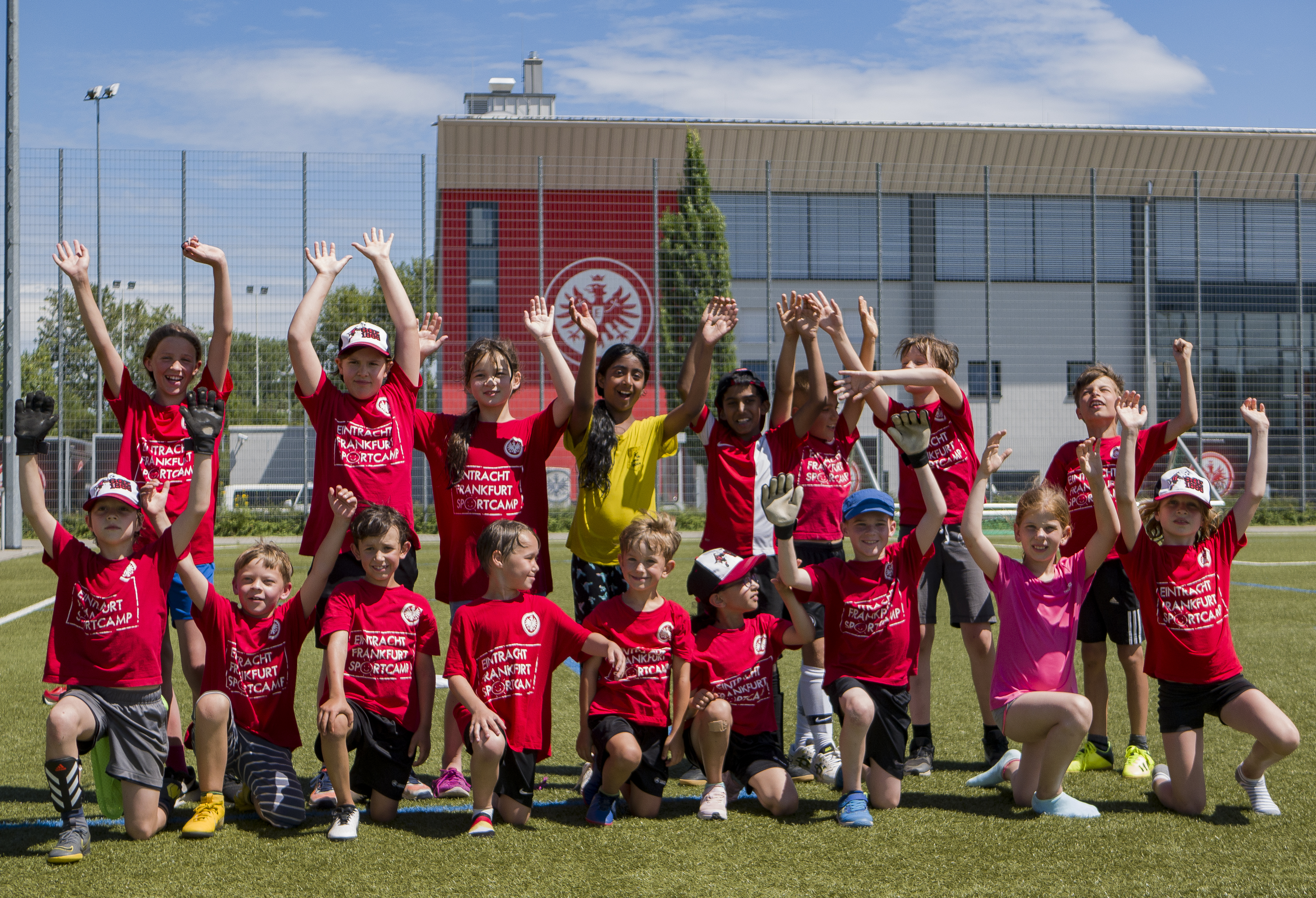 Das Eintracht Sommercamp 2019 mit Kern Training